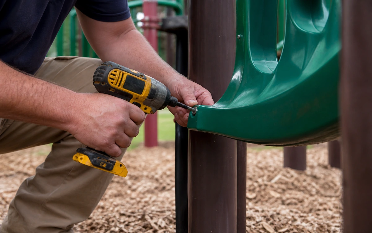 Playground maintenance contractor
